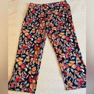 Floral Pants Vivid Pants EUC